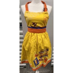 Disney Epcot World Showcase Italy Pavilion Apron Souvenir Yellow Mickey Gondola